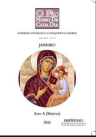 Janeiro de 2025 Subsídio Litúrgico O Pão Nosso de Cada Dia.